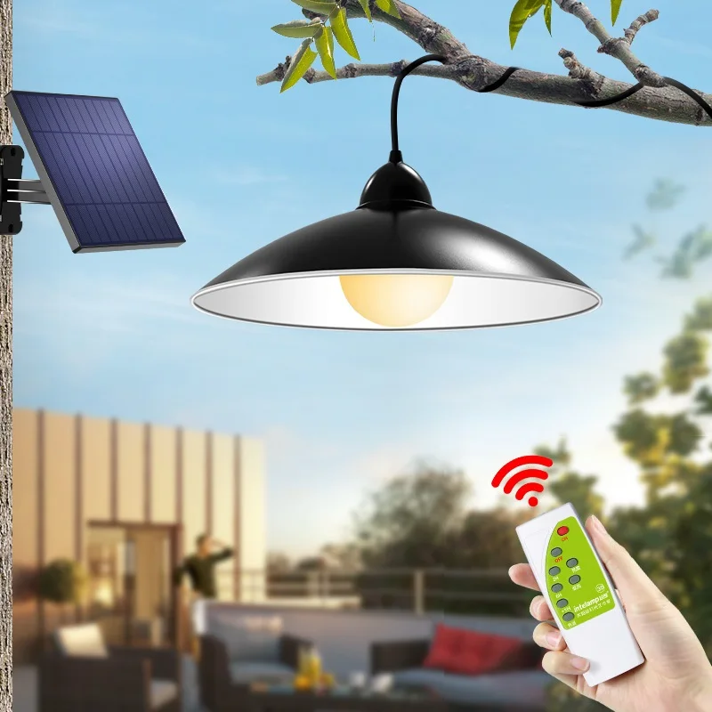 

Солнечные подвесные светильники Intelamp, IP65, растущий свет