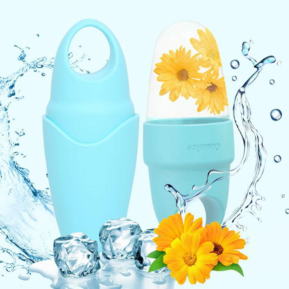

Skin Care Beauty Tool Facial Roller Silicone Ice Cube Massager Face Ice Roller Globe Face Eye Massager Eye Treatment