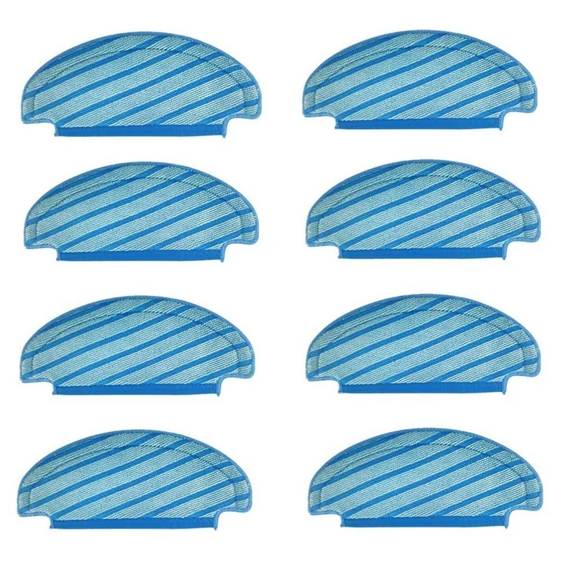 

Washable Reusable Mop Pad Cleaning Cloth Is Suitable For Ecovacs Deebot OZMO 950 OZMO 920 Vacuum Cleaner Robot 8 Pieces
