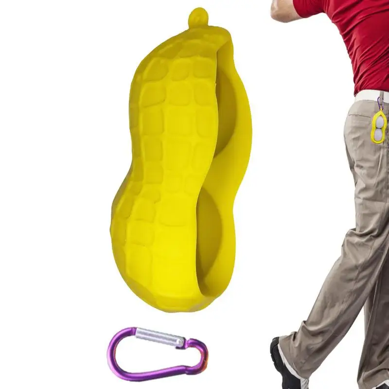 

Сумка для мяча для гольфа, силиконовые держатели для мячей для гольфа, защитный рукав с пряжками, Аксессуары для тренировок, гольфа, спорта