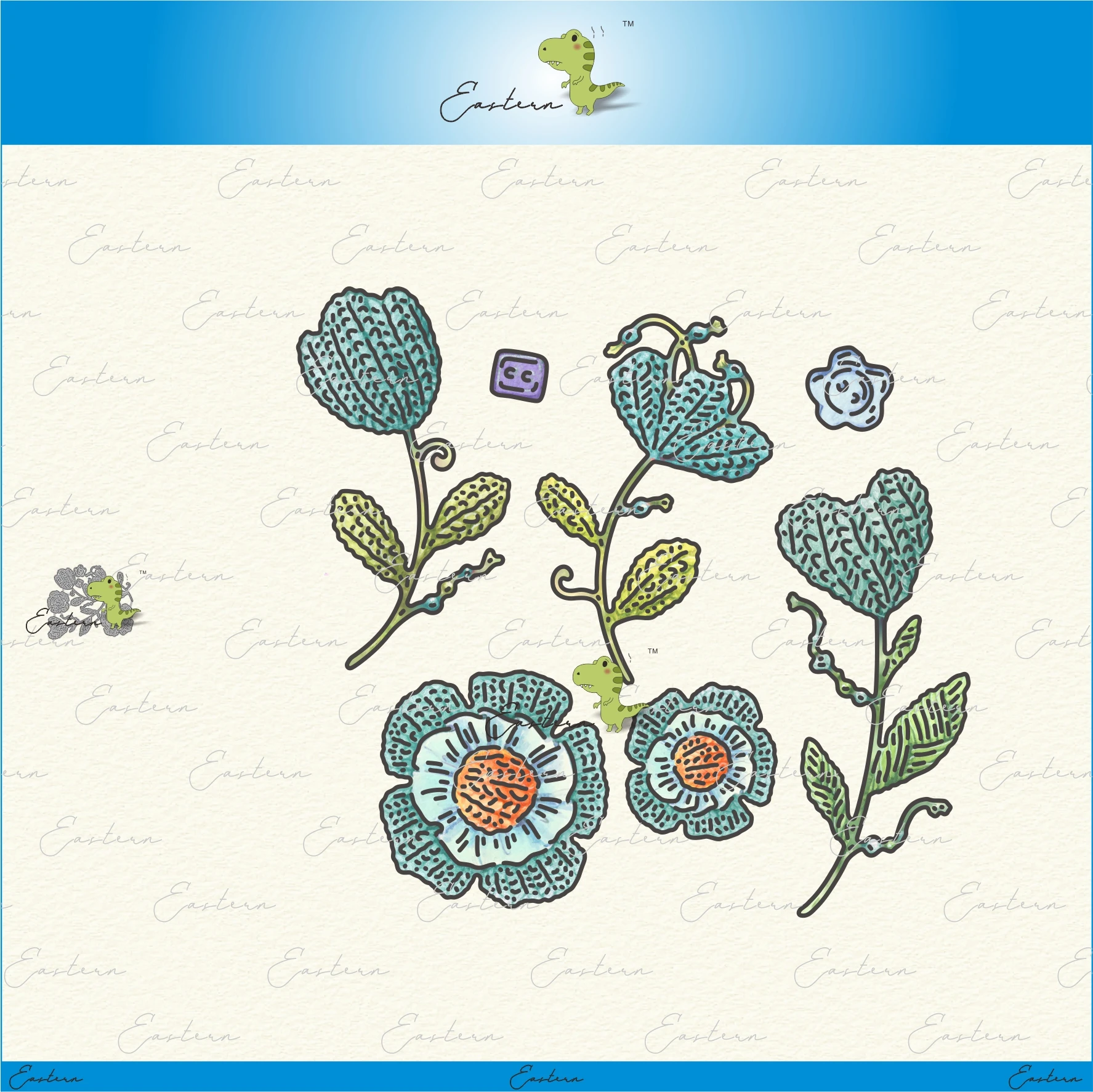 Набор штампов из цветочных волокон металлические штампы для резки новинка 2024