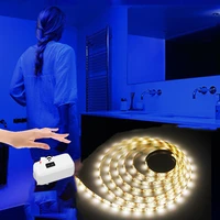 led kitchen lights usb motion sensor lamp strip led flexible 5v wardrobe backlight lights waterproof bedroom led night lights