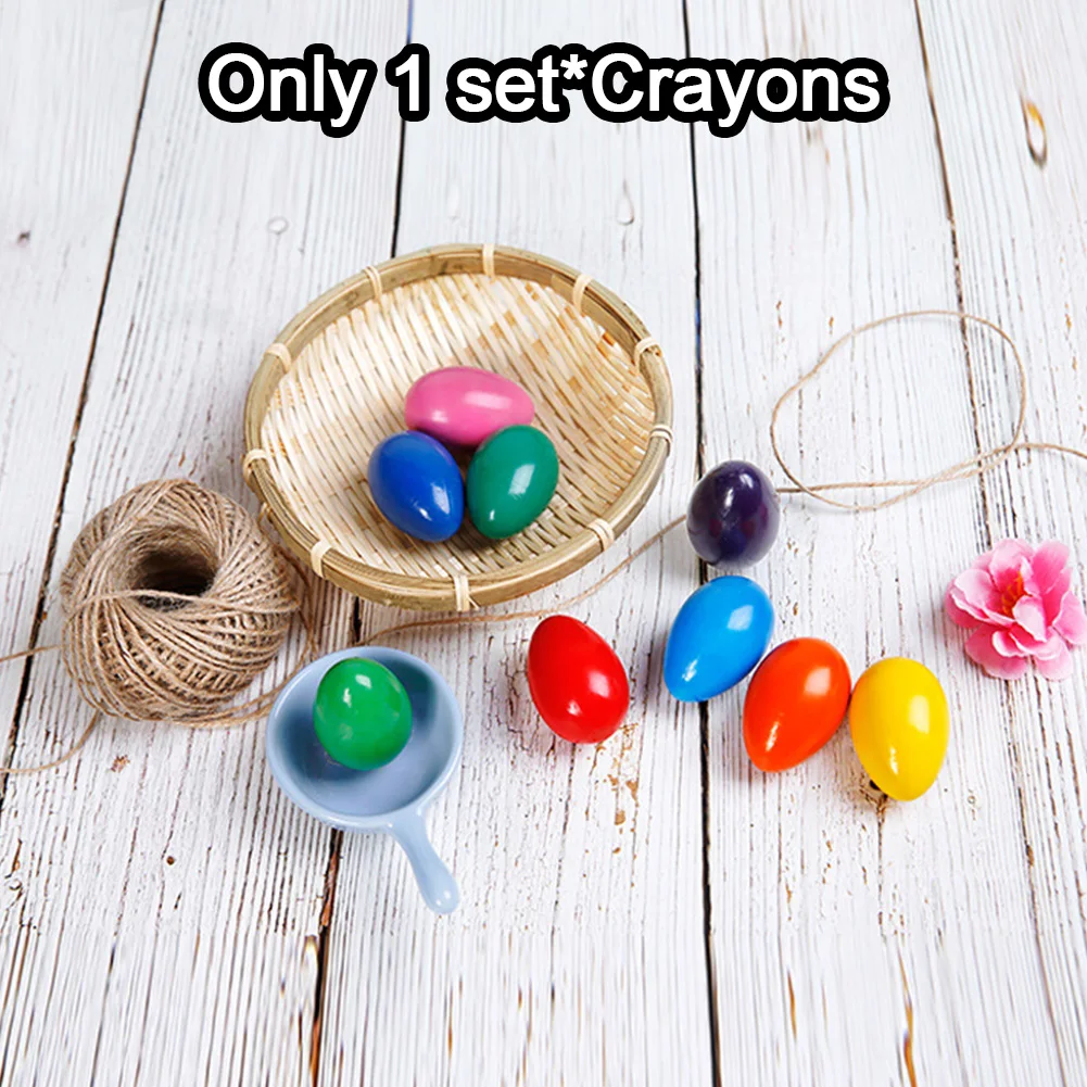 

Kids Drawing Finger Children Shape Non Toxic Crayons Washable Paint Round Educational Stackable Toddlers