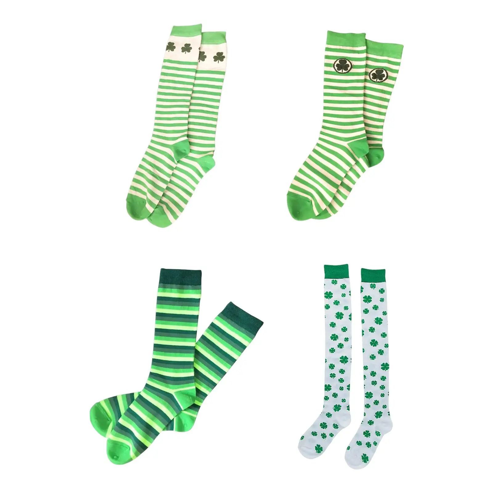 

Эластичные носки, повседневные Популярные чулки выше колена в Ирландском стиле, женские носки на День Св. С., костюм для девушек, вечерние