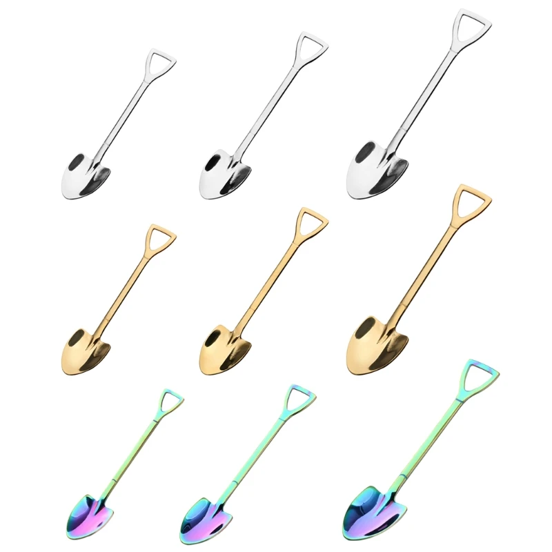 

Ложка-Лопатка из нержавеющей стали F63A, кухонная посуда для арбуза, мороженого, меда