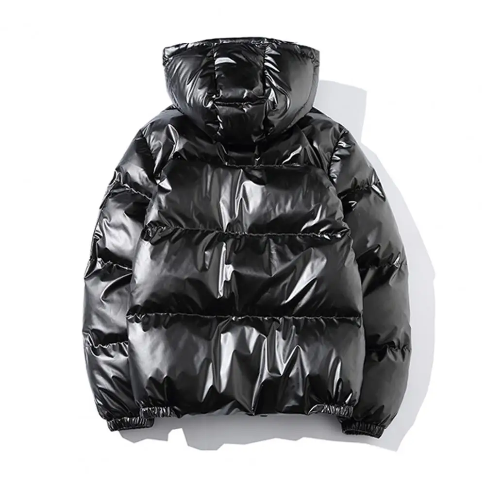 Men Overcoat Solid Color Breathable Loose Washable Elastic Cuff Coat   Men Hoodie  Streetwear