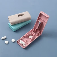 1pc mini useful portable medicine pill tablet cutter splitter pill case holder storage boxes pill cutter divider nurse supplies