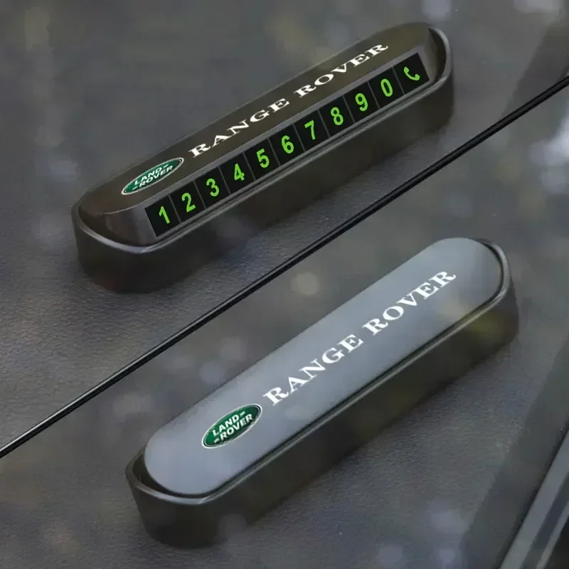 Автомобильная временная парковочная карта с номером телефона наклейка на номер