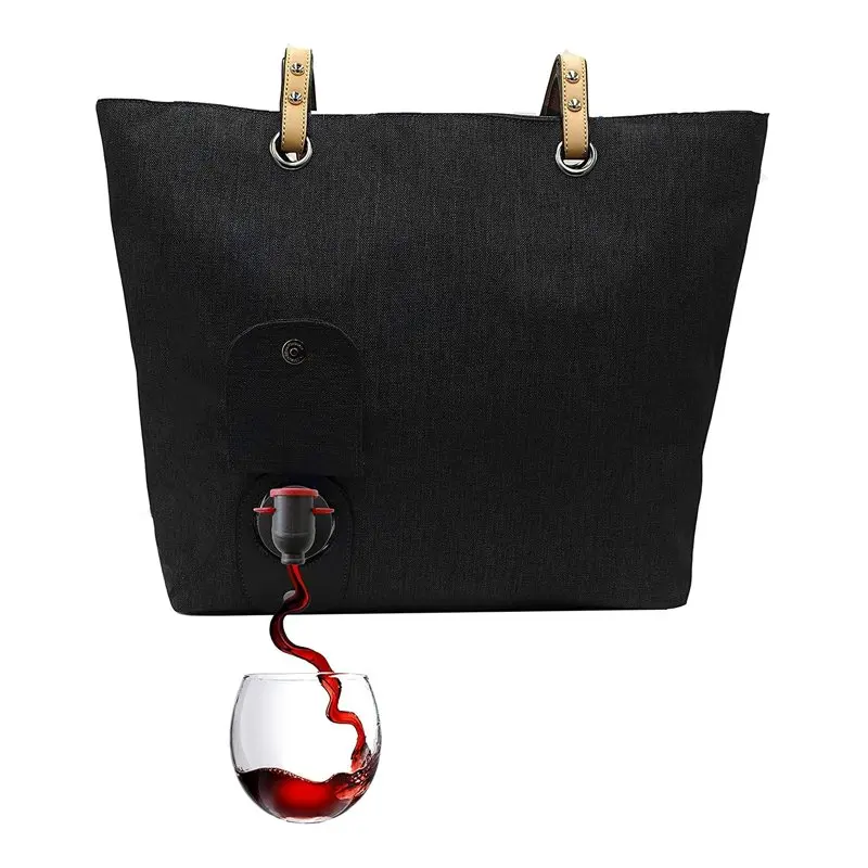

City Tote Black - Female Handbags , Insulated Compartment