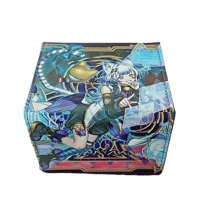 Коробка для карт Yu Gi Oh Чеширский кот 100+