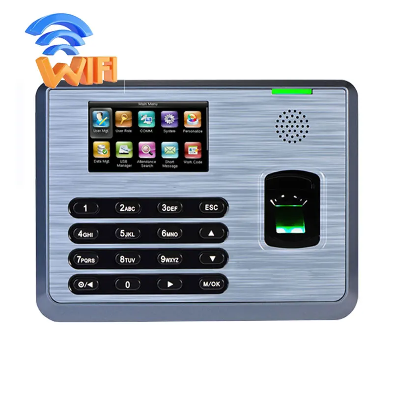 TX628, 3 дюйма, Wi-Fi, TCP/IP, RFID, биометрическая система отпечатков пальцев, времени посещаемости, машина для сотрудника, офиса, отпечаток пальца, USB часы