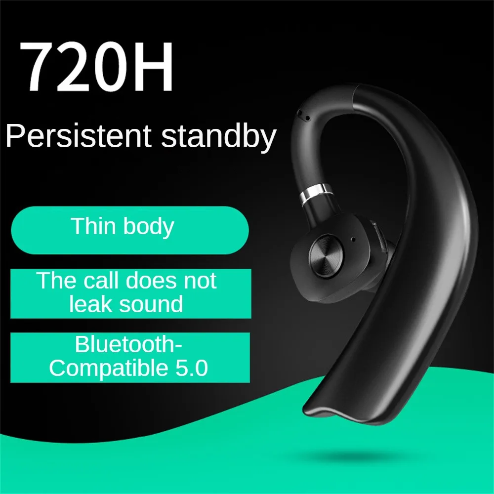 

Signal Distance About 10 Meters Ergonomic Design Headset Dual Noise Reduction Sports Headset Long Endurance Earphone