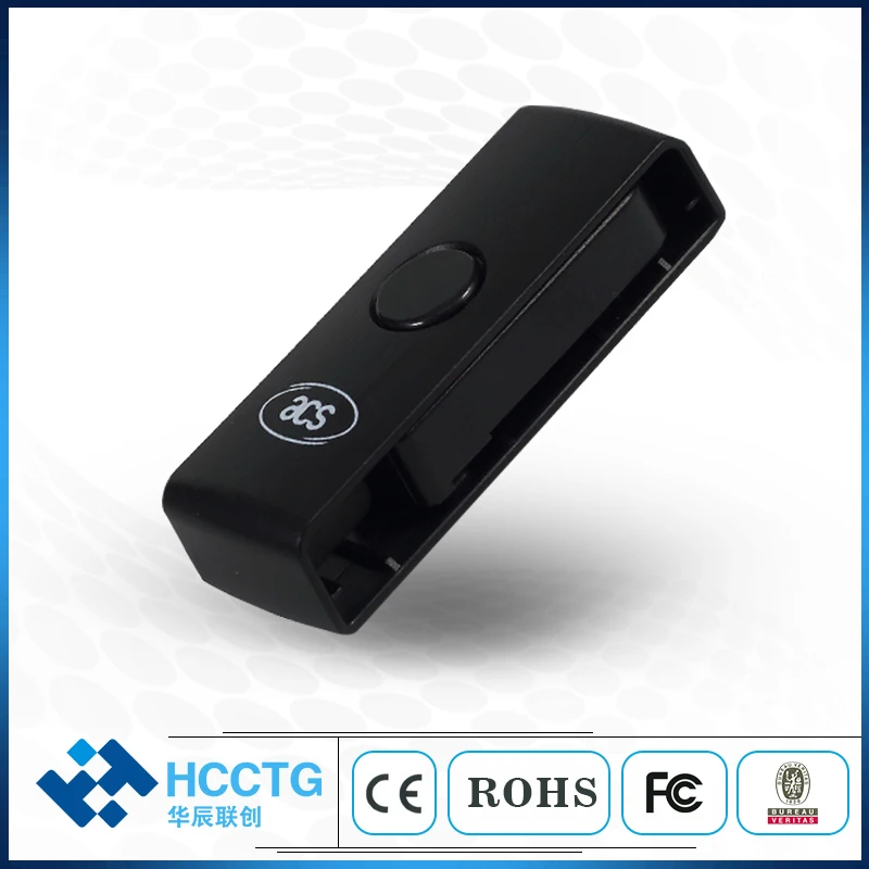 Micro USB PocketMate II Mobile EMV Contact IC Chip Устройство чтения и записи смарт-карт ACR38U-ND