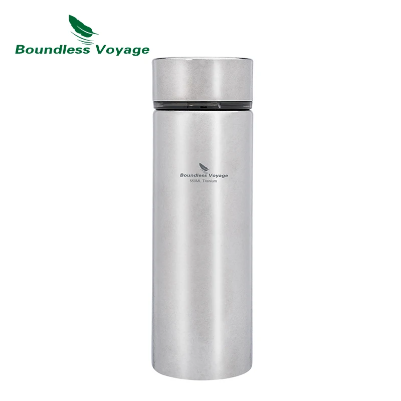 Термос Boundless Voyage Ti3019D из титана 550 мл