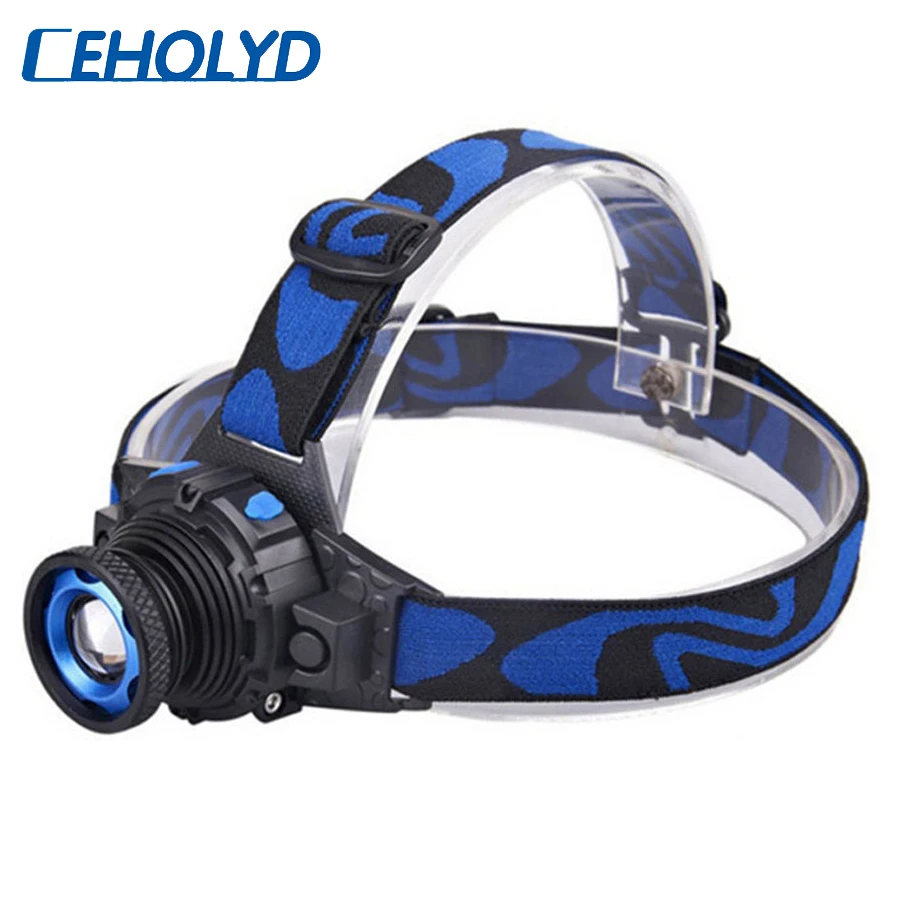 

Ceholyd Build-inBattery Led Headlamp Q5 Bulbs Lithium Ion Bookable Rechargeable Bright Head Flashlight Lamp Light Headlight