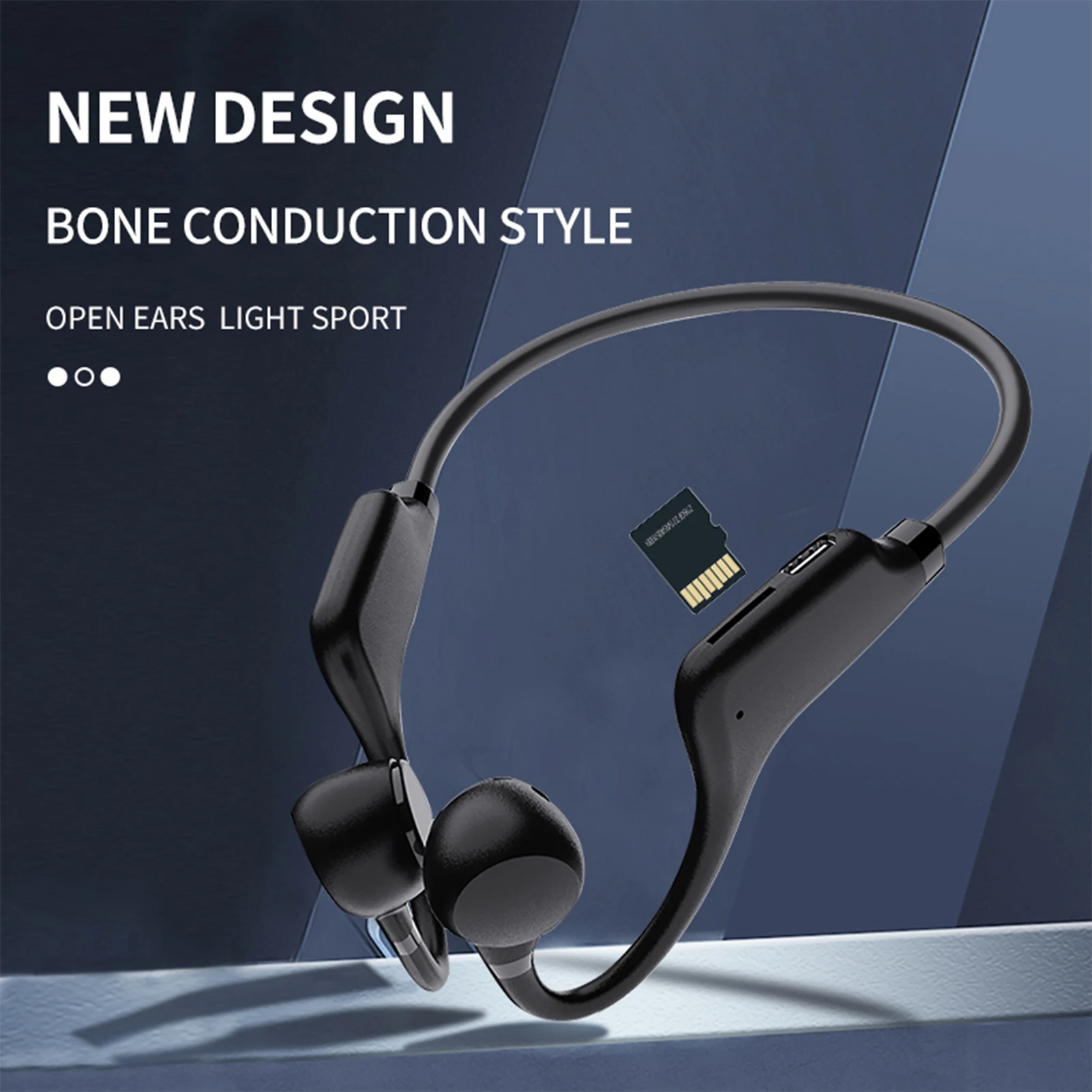 Многофункциональные наушники X1 с костной проводимостью Bluetooth 5 2 Hi-Fi HD