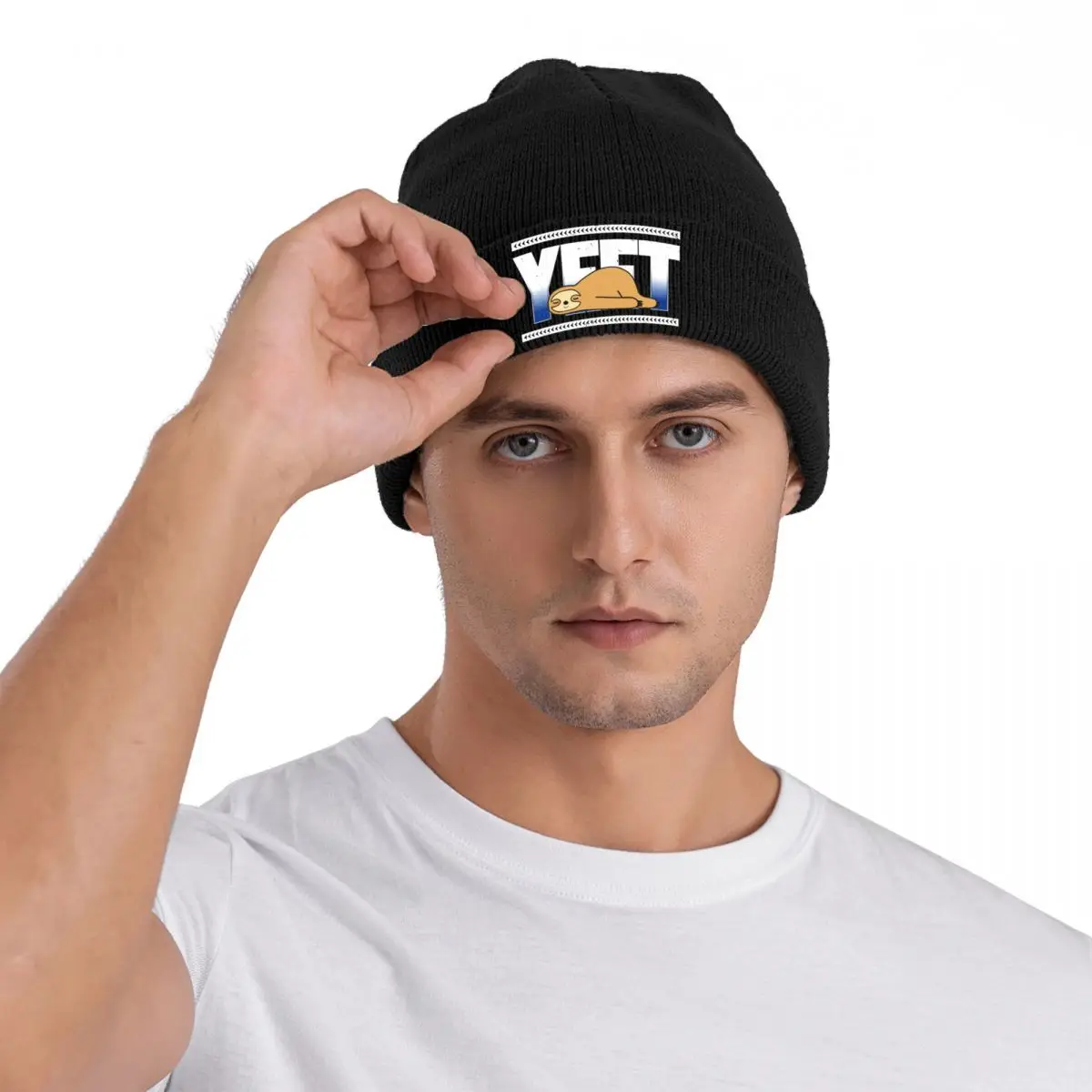 YEET шапки-бини шапки с капюшоном для мужчин и женщин унисекс милая уличная вязаная