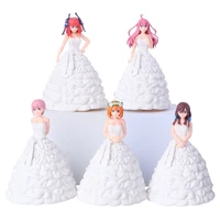 figure the quintessential quintuplets nakano ichika nino itsuki wedding dress standing static collection pvc action figur