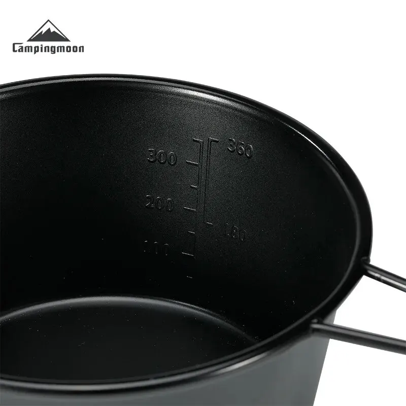 CAMPINGMOON BKS-360 Портативная Чаша Из Нержавеющей Стали 0