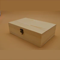 rectangle real wood box home decoration simple brief support made for order