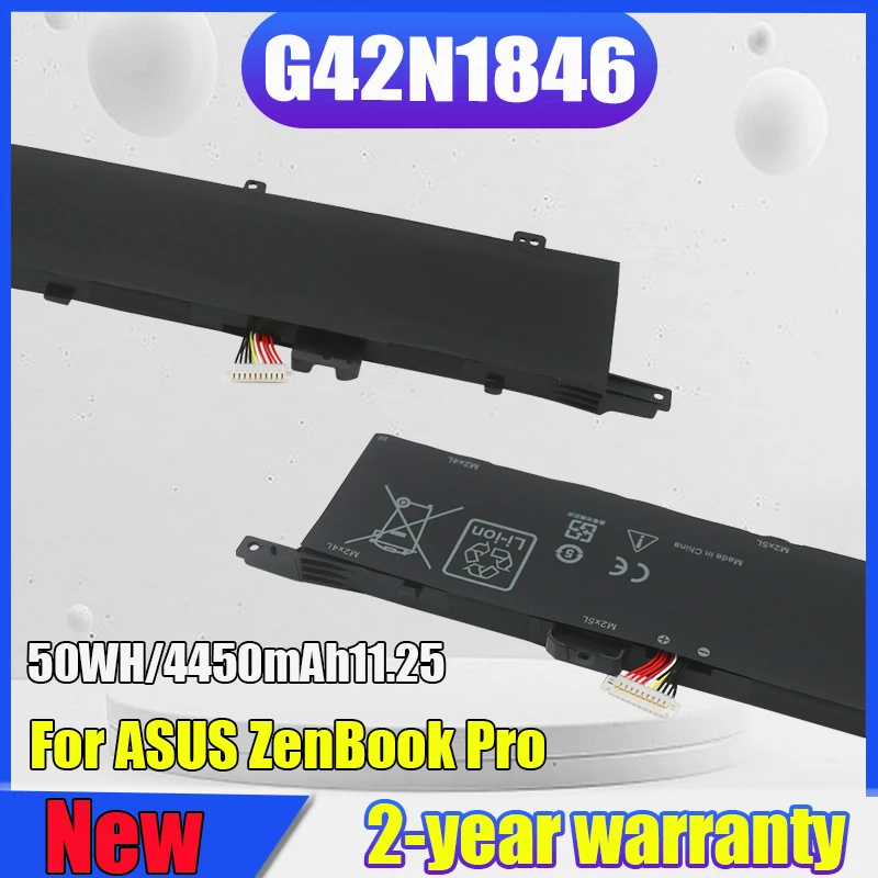Фото Новый аккумулятор DODOMORN C42N1846-1 для ASUS ZenBook Pro Duo UX581GV Duo Pro UX581G Pro Duo UX581GV 0B200-03490000 №1