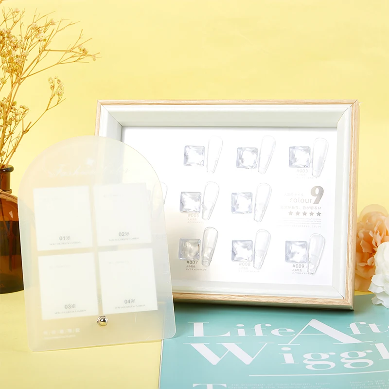 

1 шт., прозрачная подставка для маникюра с искусственными типсами