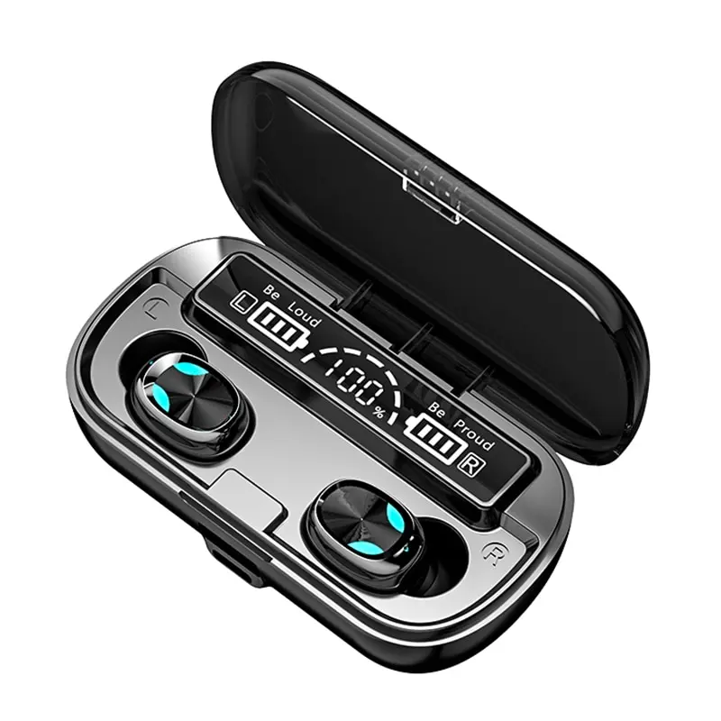 

X8 TWS Wireless Headphones Stereo Earphones Bluetooth-5.1 Sport Waterproof Earbuds Headsets With Microphone 2000mAh
