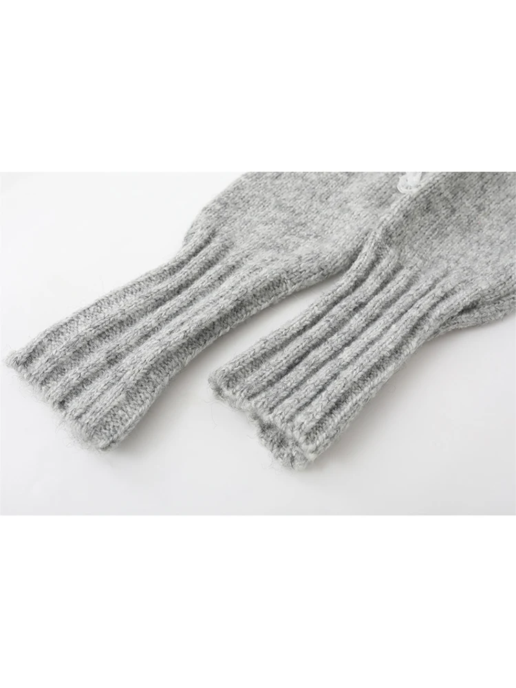 Зимние женские винтажные пуловеры со старыми деньгами толстый свитер кружевной