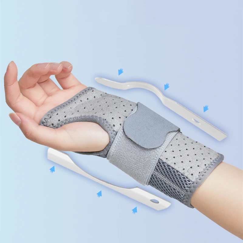 Breathable Wrist Support Professional Splint Wrist Brace Protector Band Arthritis Carpal Tunnel Hand Sprain Tendinitis Wristband