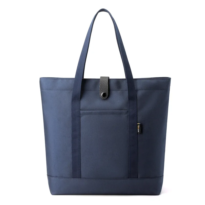 2023 Large Capacity Oxford Men handbag Solid Blue Black Laptop bag Business Meeting Briefcase men Brand Big Size tote bag man