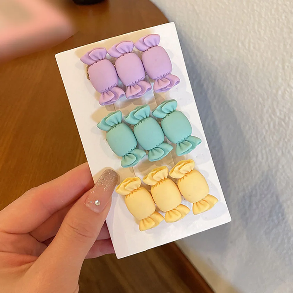 

1pcs Children Hair Clips Cute Candy Hairpins for Baby Girls Koren Style Fashion New 2022 Kids Hair Accessories Women Headband