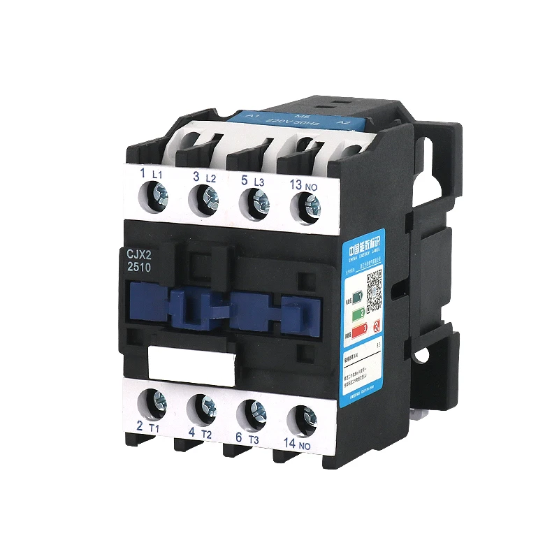 Внешнее напряжение катушки контактора 220 В 24 переменного тока 1 фаза в 3 фазы NO NC 25a