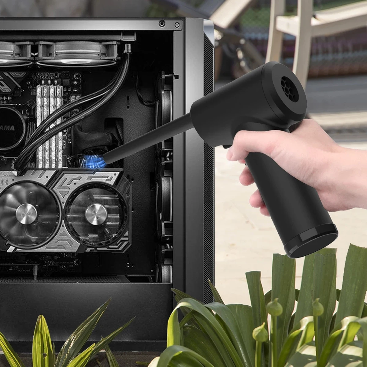 Новинка перезаряжаемый беспроводной воздушный пыльник 51000 об/мин USB устройство