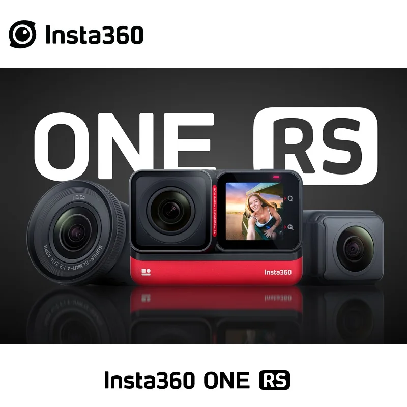 Спортивная Экшн-камера Insta360 ONE RS Insta 360 4K 5 7 K 48 МП с двойным объективом