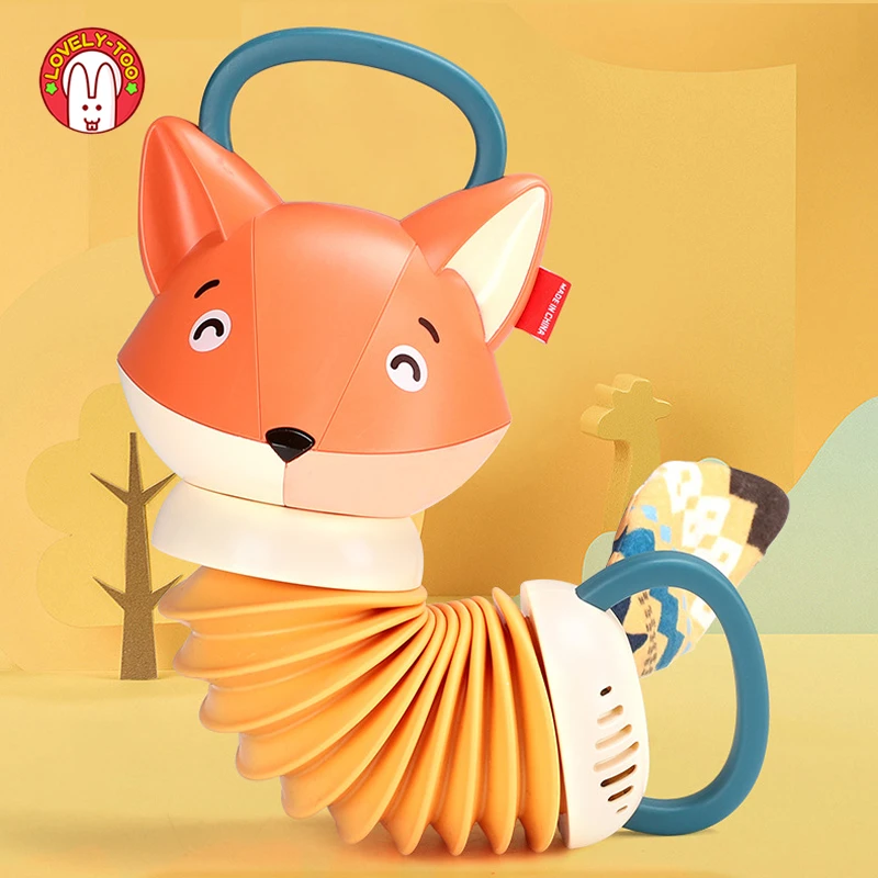 

Infant accordion toy infant early childhood education educational simulation musical instrument music exercise small hand Fox