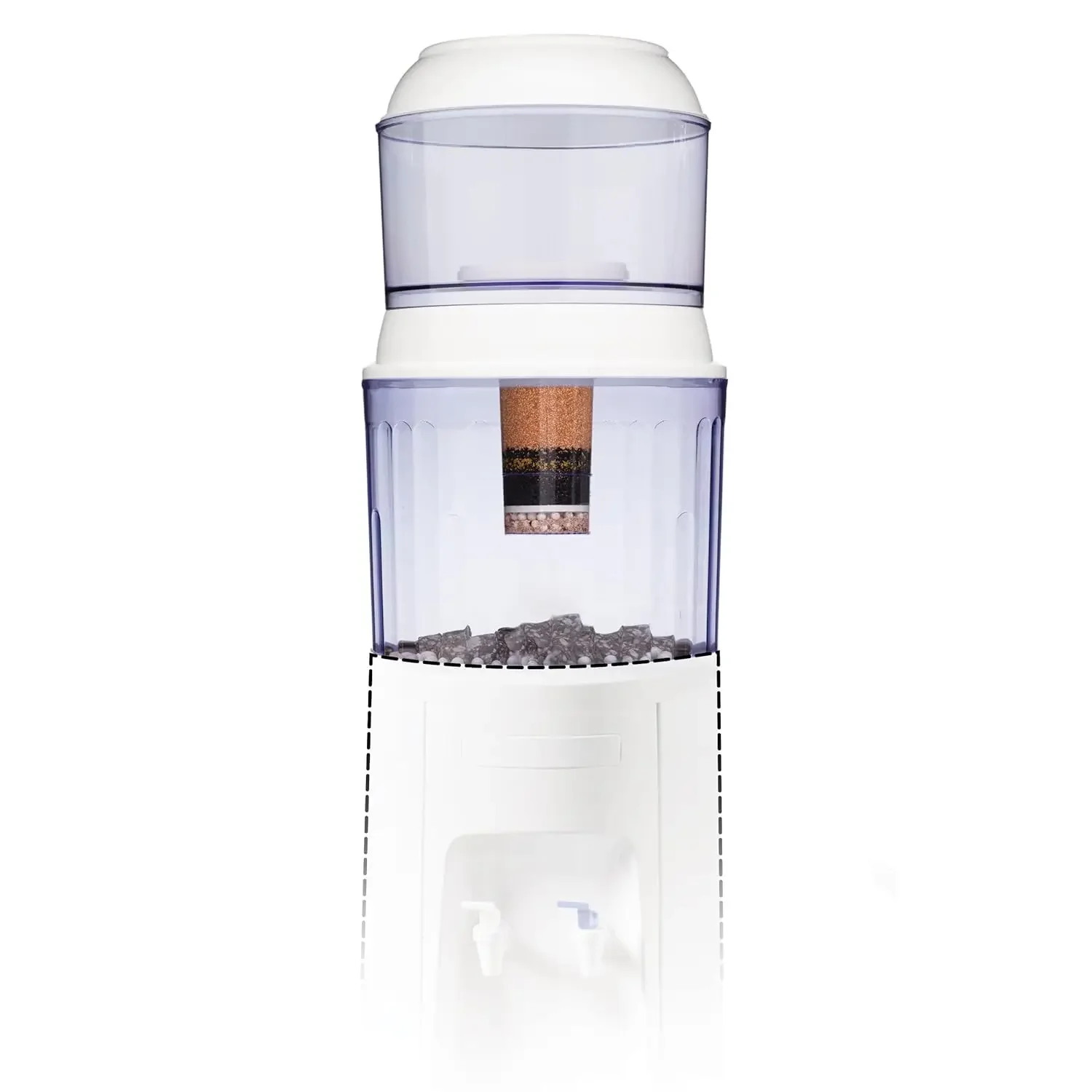 Модель диспенсера с гравитационной системой воды — щелочной и фторидный фильтр