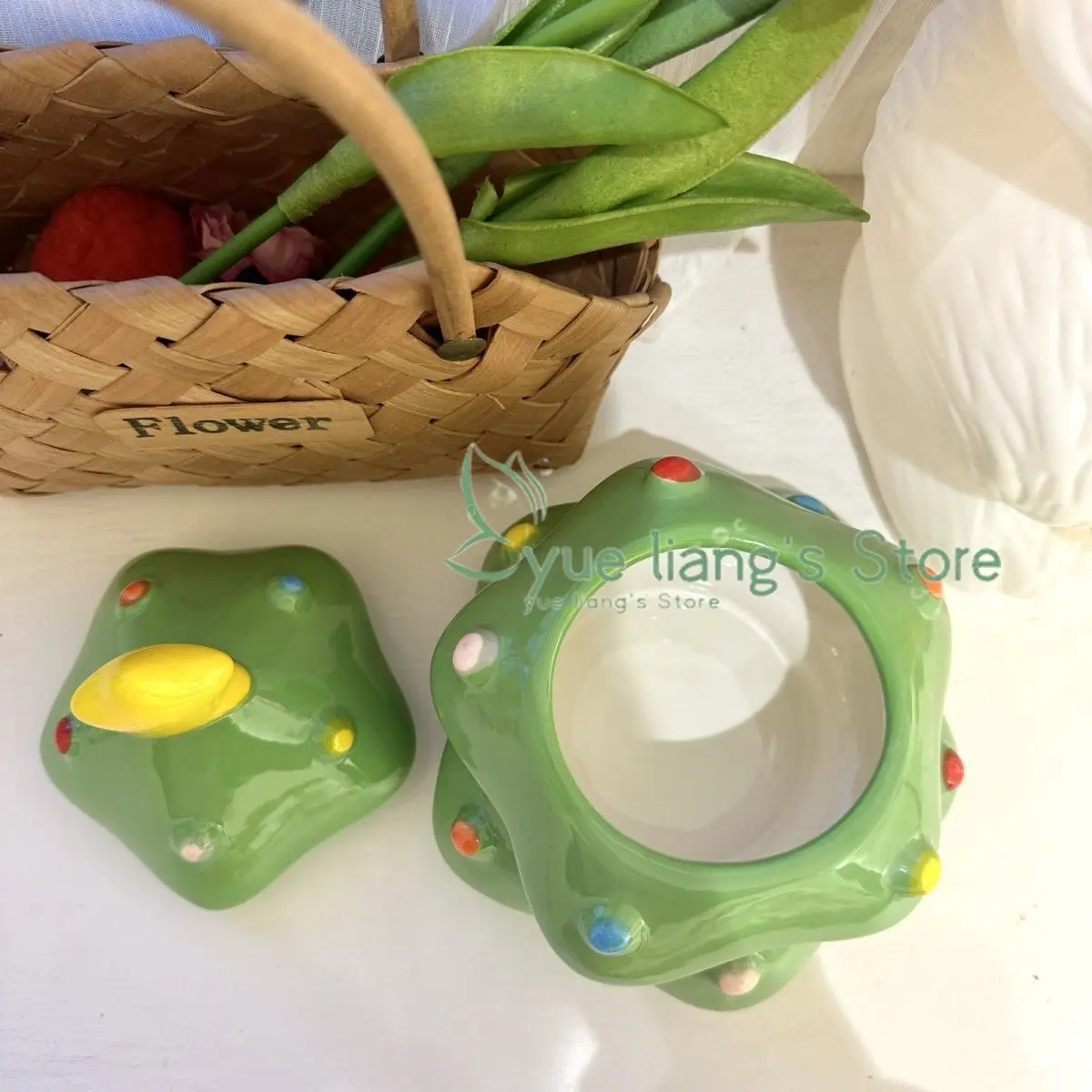 Праздничная Рождественская банка для хранения с крышкой орехов конфет банок