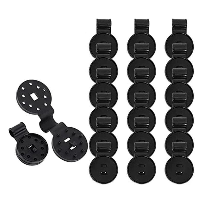 

100 PCS Shade Cloth Heavy Duty Lock Grip Shade Cloth Plastic Clips Greenhouse Shade Cloth Fix Clamp