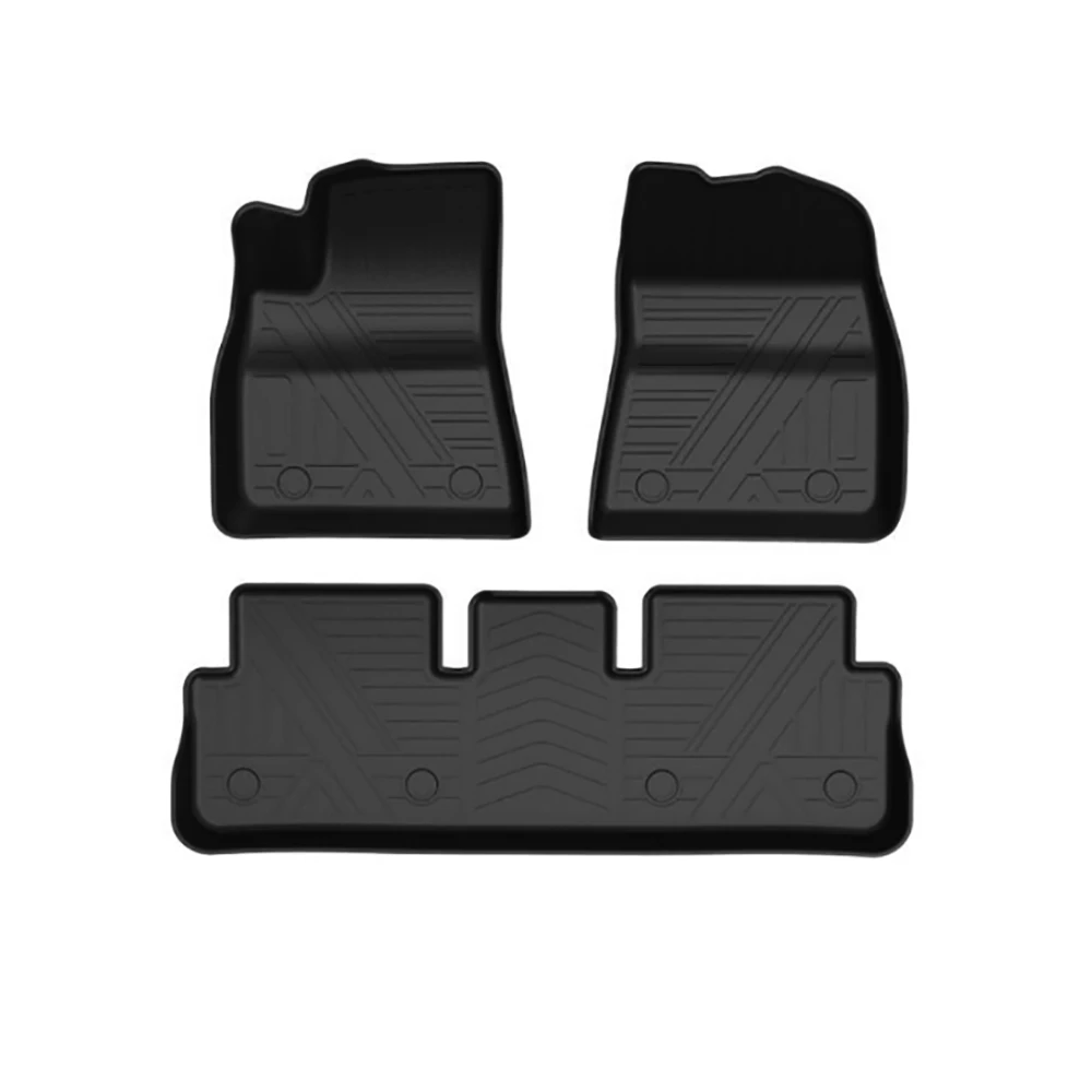 

Коврик для ног из экологичного ТПЭ для моделей 3 2019-2020, нетоксичный водонепроницаемый нескользящий коврик для автомобиля, напольный коврик ...