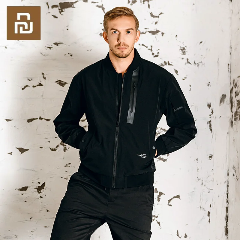 

Youpin SKAH Fashion Casual Jacket Light Coat Classic Fit Jacket For Multifunctional Man Pocket Water Repellent Windproof Parka