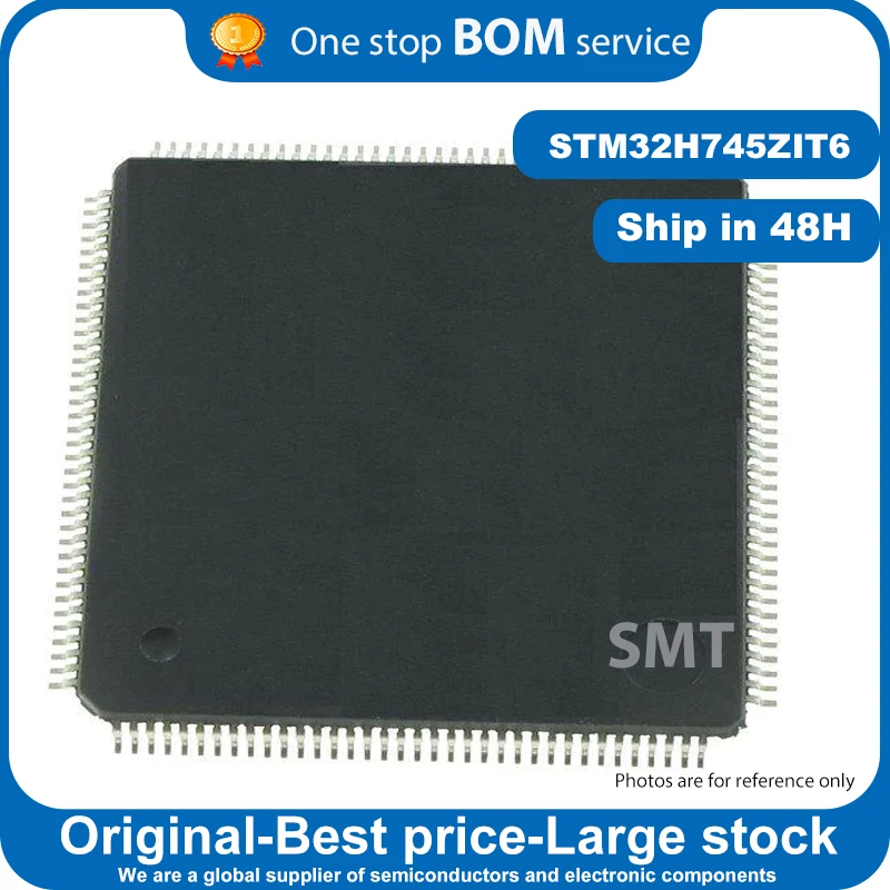 

STM32H745ZIT6 100% Original 1PCS ARM Microcontrollers-MCU High-performance & DSP DP-FPU,LQFP-144,QIntegrated Circuit