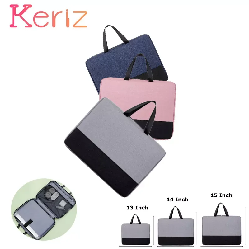 

Simple and Large-capacity Business Open Zipper Laptop Bag Tablet Bag for Macbook Air Pro 13 14 15 15.6-inch Laptop Accessories
