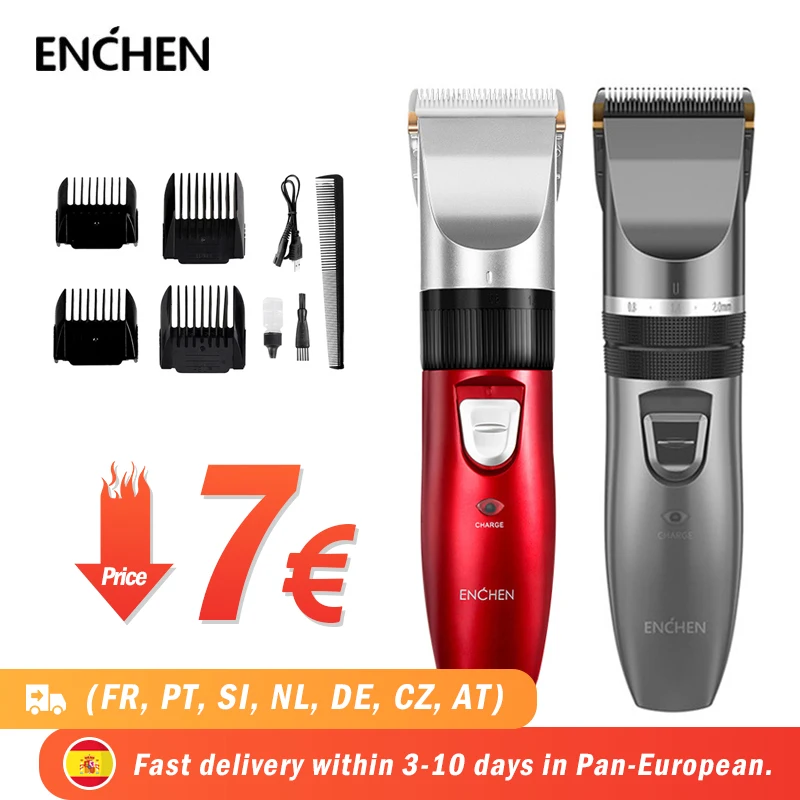 

ENCHEN Sharp EC-712 Men's Electric Hair Trimmer USB Rechargeable Hair Clipper Hair Cutter for Men Adult Razor