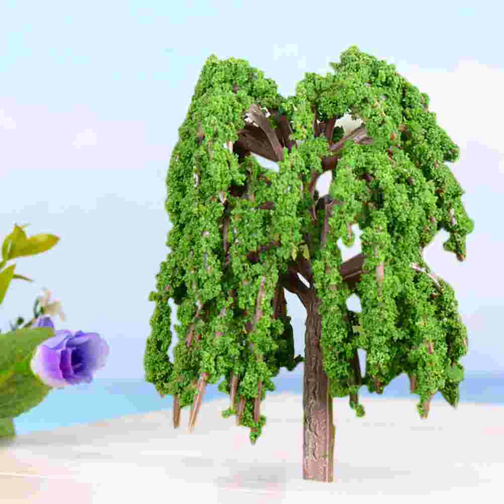

Tree Decoration Model Miniature Scenery Mini Landscape Railroad Diy Trees Scale Micro Artificialtrain Architectureplastic
