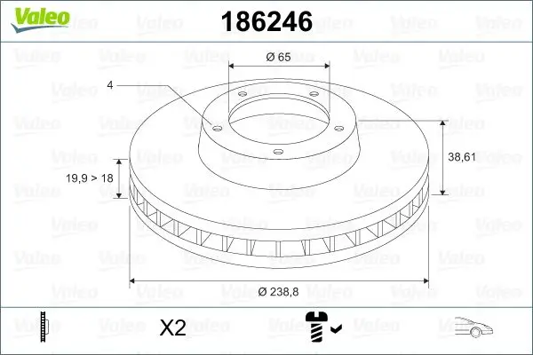 

186246 for ten brake mirror GOLF PASSAT JETTA I / II/III/1.6D/1.6D/1.6D/1.9TD/