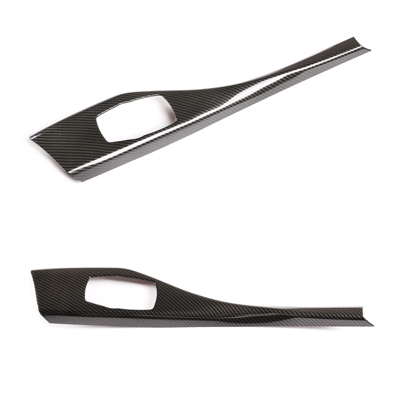 

For BMW 1 Series F20 F21 2012-2018 2 Series F22 F23 Carbon Fiber Central Control Multimedia Button Panel Frame Cover LHD
