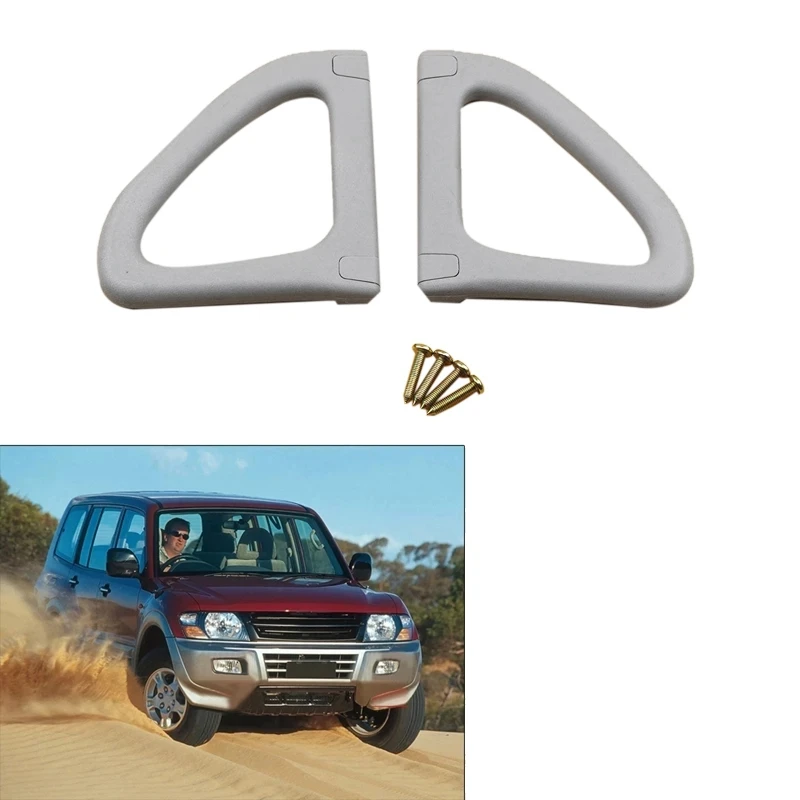 

2 шт. аксессуары для ручек на крышу автомобиля для Mitsubishi Montero Shogun Pajero MK2 V31 V32 V33 V43 MB692703 MB692704