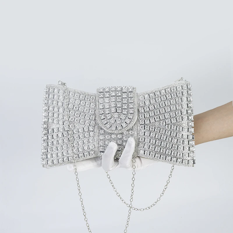 Стильная женская темпераментная сумка с блестками для званых ужина и банкетов.