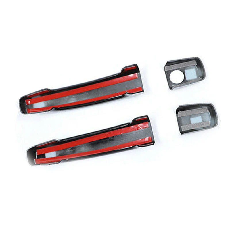 Фото 1 пара, накладки на ручки для Chevrolet Camaro 2010-2012 2013 2014 2015 №4