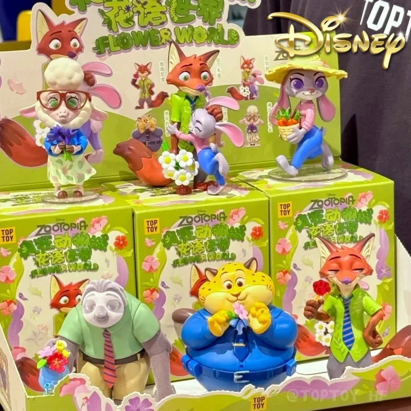 Игрушки из мультфильма зверополис Disney коллекционные настольные украшения Джуди